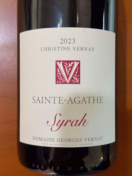 Christine Vernay Saint Agathe Syrah 2023
