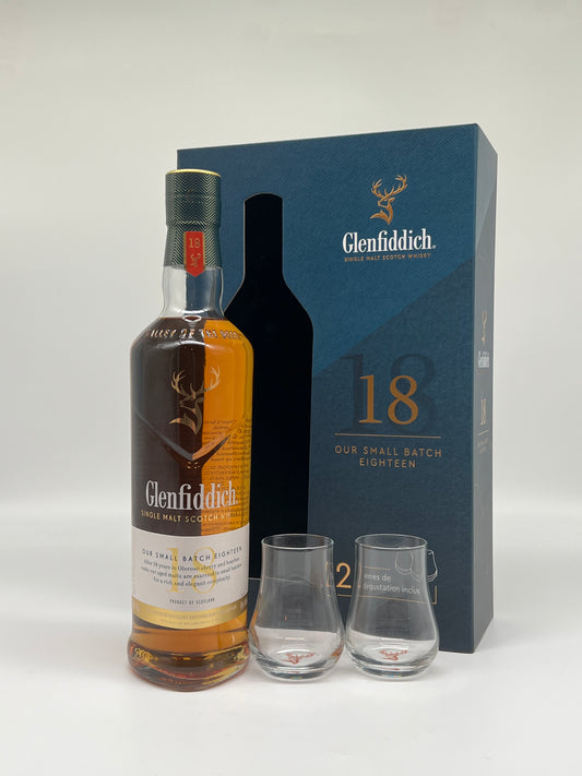 Glenfiddich 18 year old box set