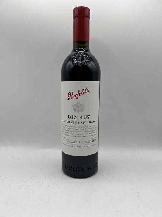 Penfolds Bin 407 Cabernet shiraz 2020