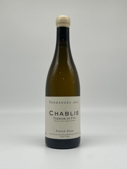 Patrick Piuze Terroir de Fyé