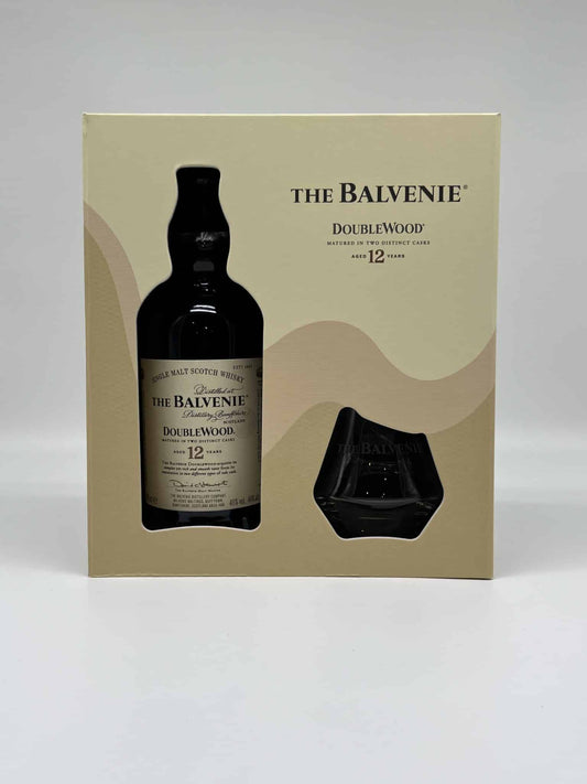 The Balvenie DoubleWood 12 Year Old Gift Box with Glass