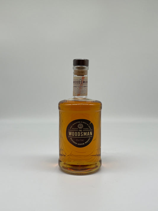 the Woodsman blended scotch whiskey