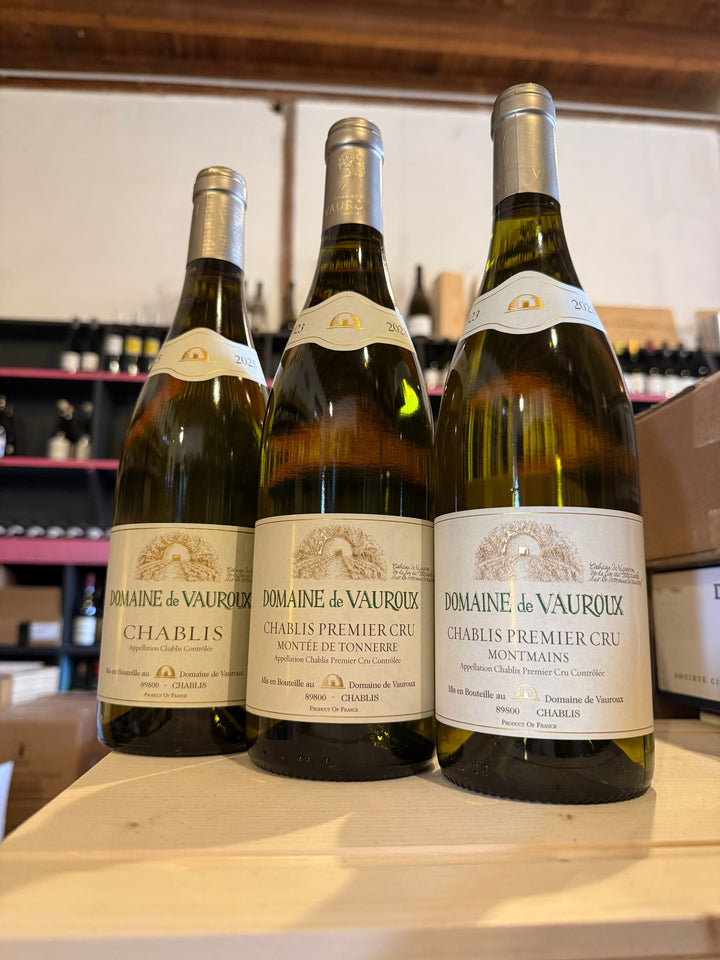 Domaine de Vauroux : trois expressions du terroir de Chablis