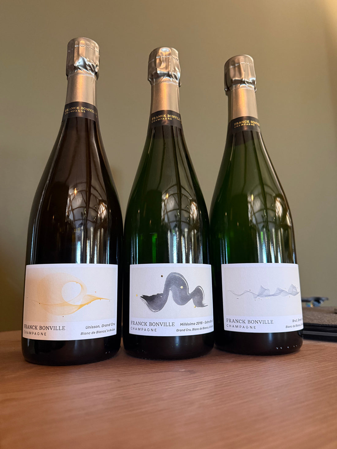Franck Bonville : trois expressions du Blanc de Blancs Grand Cru