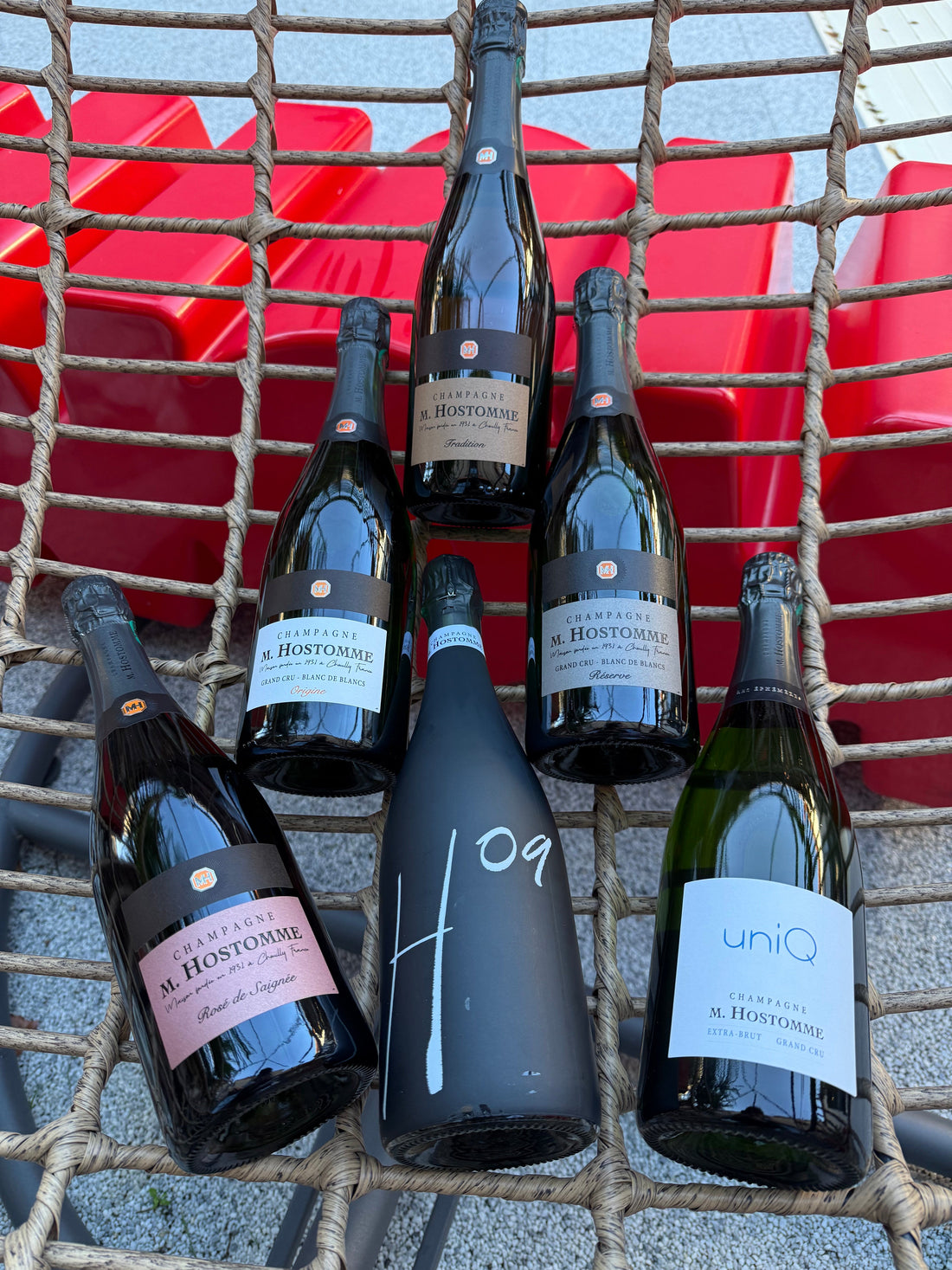 Champagne M. Hostomme : nouveauté effervescente sur Wineswanclub