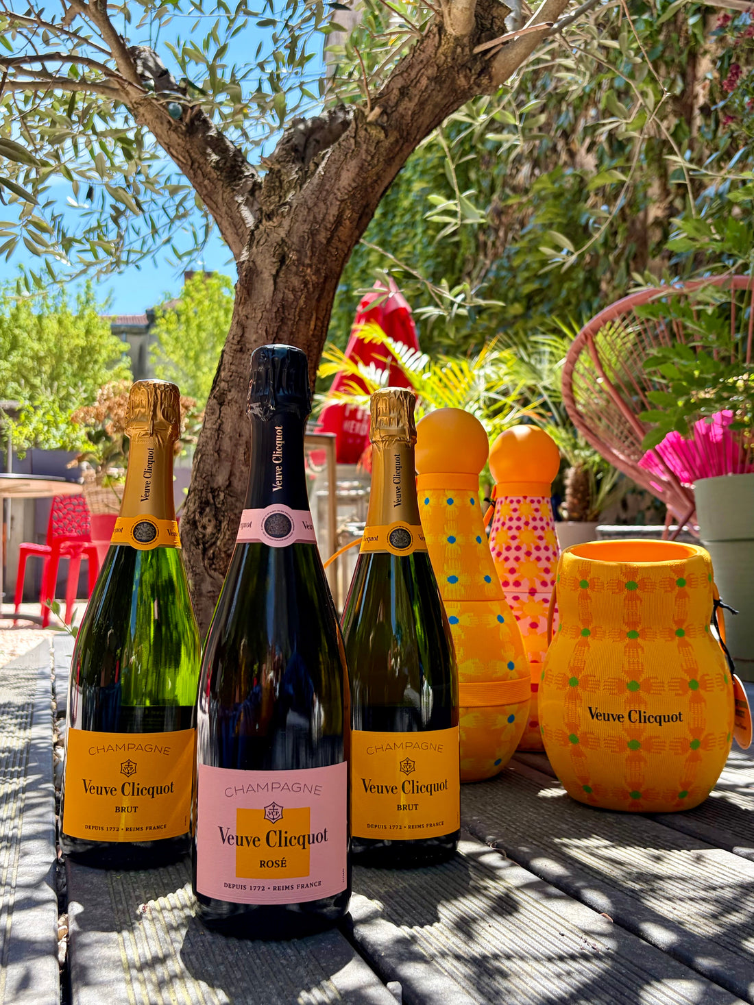 Veuve Clicquot Chasing the Sun : le champagne rencontre le design