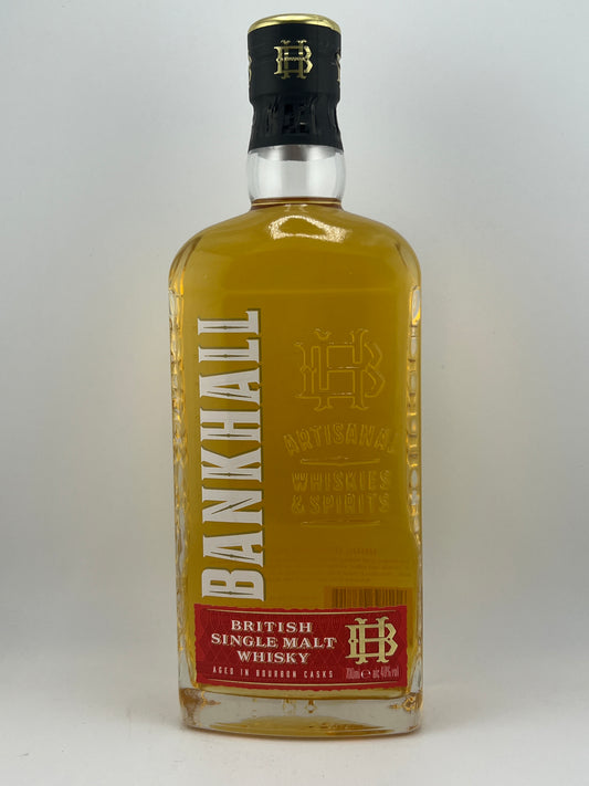 Bankhall Single Malt  whisky aged in bourbon cask