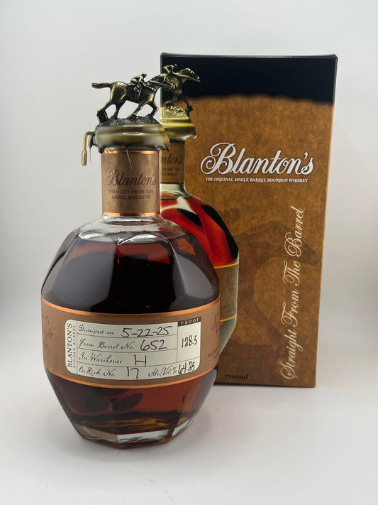 Blanton's original from the barrel