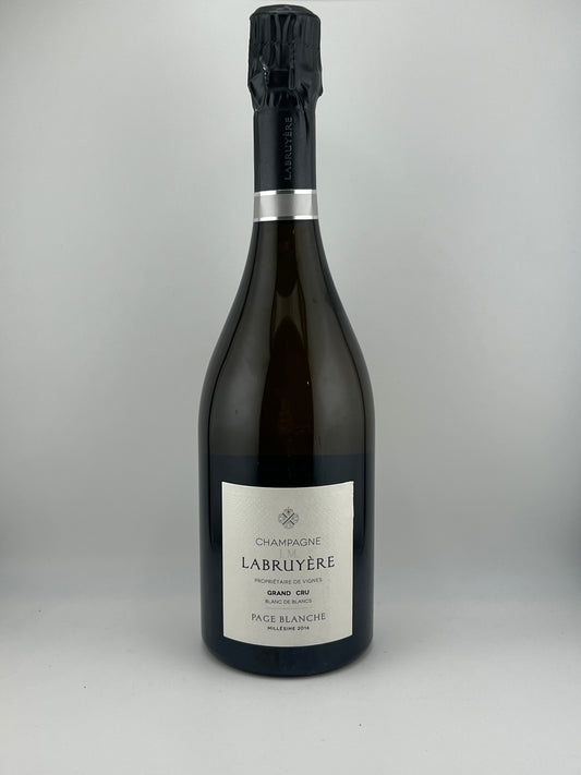 Champagne Labruyère grand cru Page Blanche