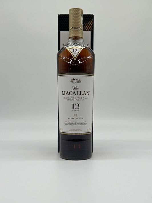 The macallan 12 ans sherry oak cask