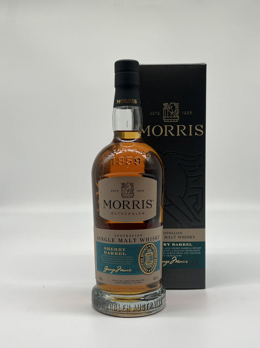 Morris single malt whisky sherry barrel