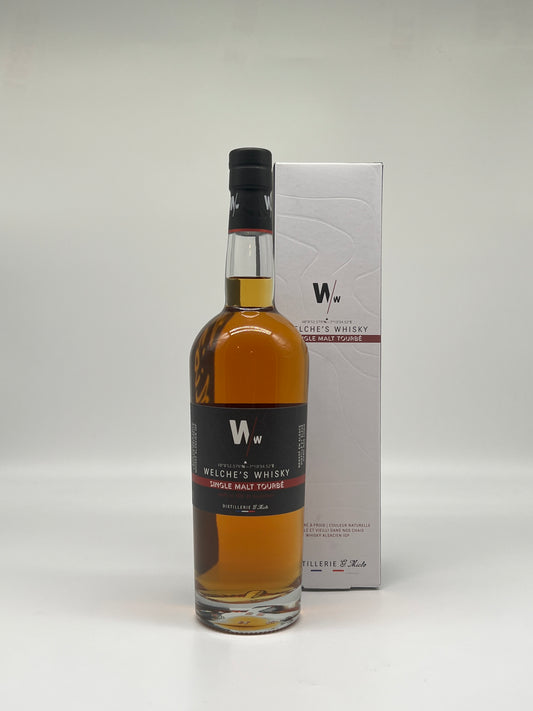 Welche's whisky single malt tourbé
