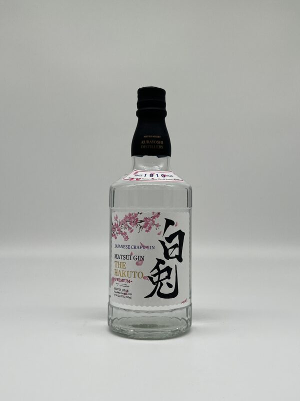 The hakuto premium gin matsui