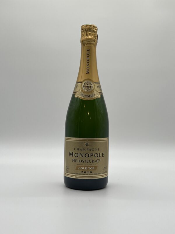 Monopole heidsieck gold top 2010