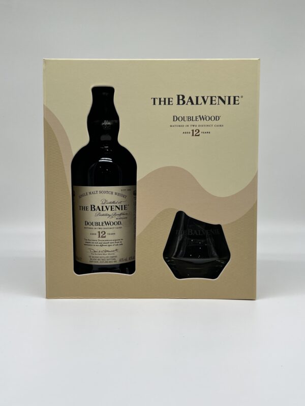 The Balvenie DoubleWood 12 ans coffret avec verre